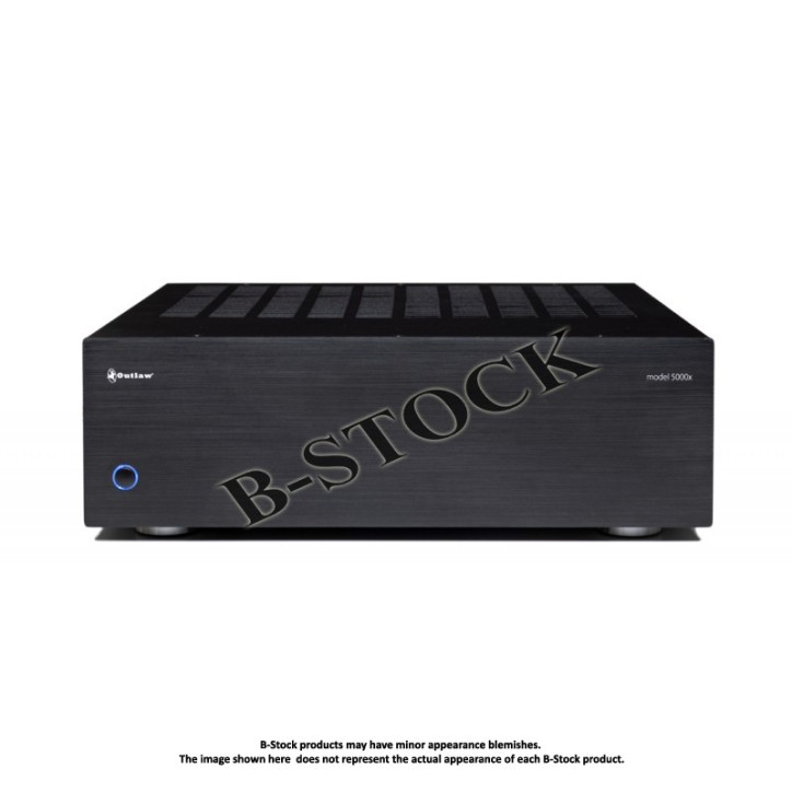 B-Stock: Model 5000x 5-Channel Amplifier B-Stock: Model 5000x 5-Channel Amplifier