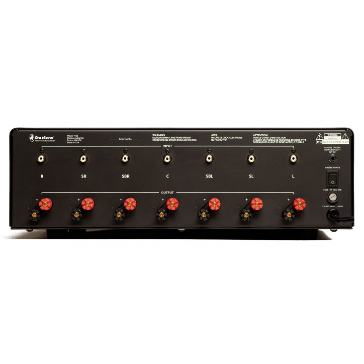 Model 7125 7-Channel Power Amplifier: Discontinued