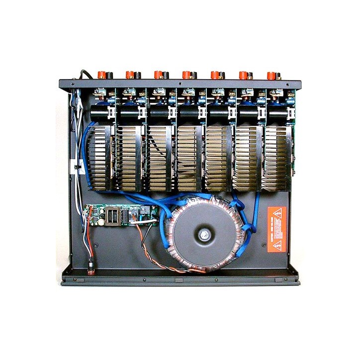 Model 7100 7-Channel Power Amplifier: Discontinued Model 7100 7-Channel Power Amplifier: Discontinued