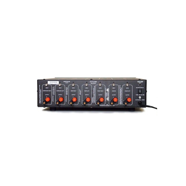 Model 7100 7-Channel Power Amplifier: Discontinued Model 7100 7-Channel Power Amplifier: Discontinued