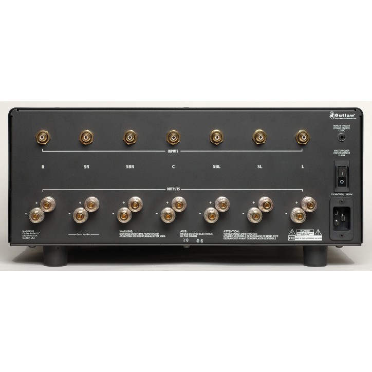 Model 7200 7-Channel Power Amplifier: Discontinued